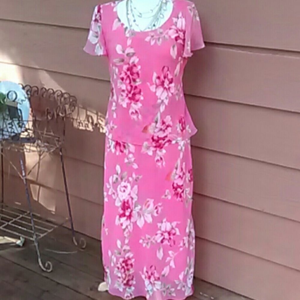 Vintage Ultimate  Maxi Tea Dress IV by Miss Dorby 70s